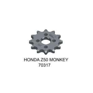 Tec-X Eturatas, 12 hammasta (420), Honda Z50 Monkey
