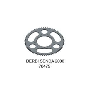 Tec-X Takaratas, 65 hammasta (420), Ø105mm, Aprilia, Derbi, Drac, Rieju, Yamaha