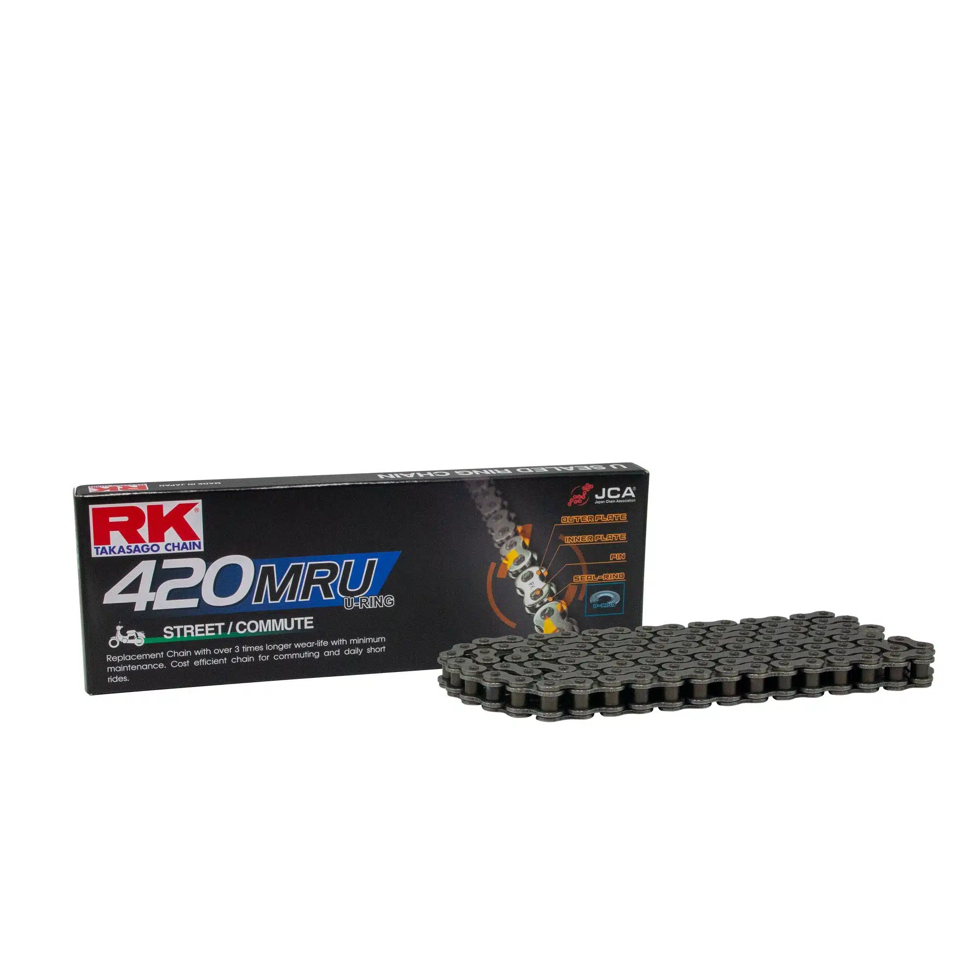 RK 420MRU U-rengasketju +CL (jousil.) 282-420190-140