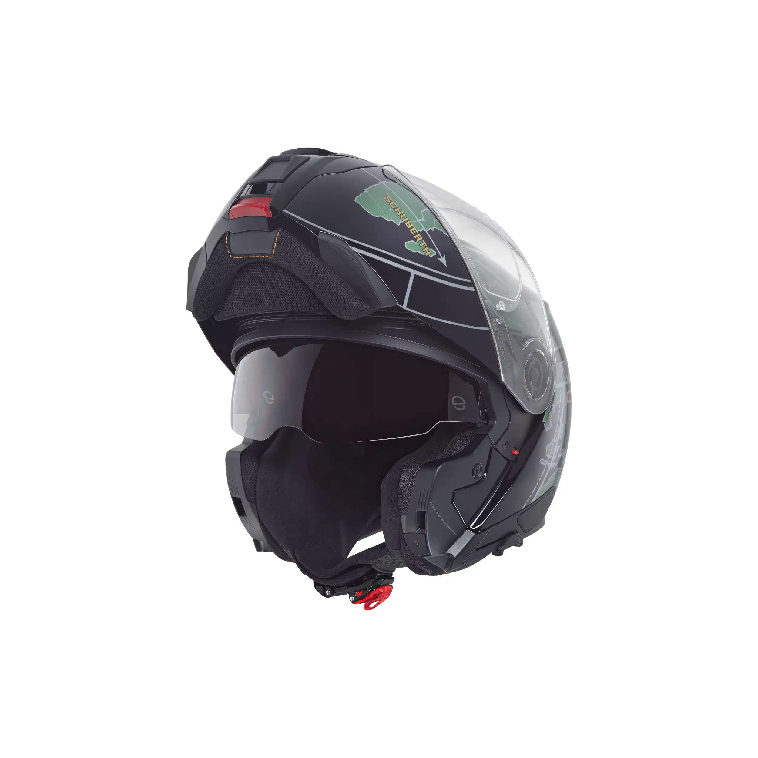 Schuberth moottoripyöräkypärä C5 Globe, vihreä - Image 5