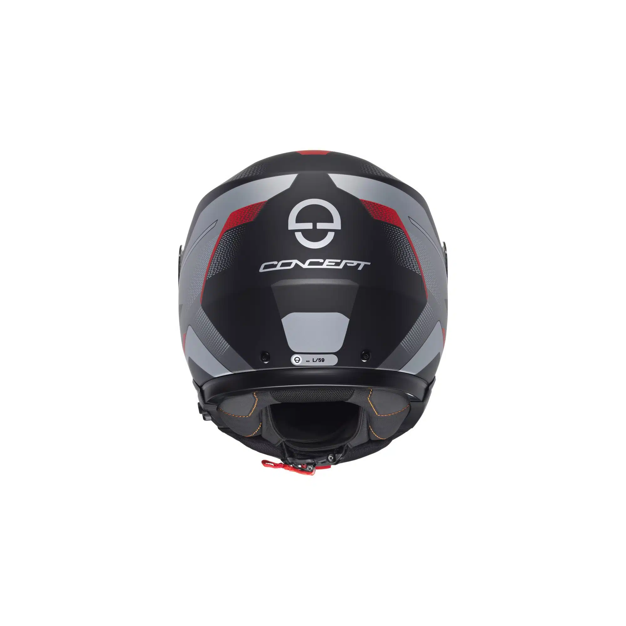 Schuberth moottoripyöräkypärä Concept Tracer, mattapunainen - Image 4