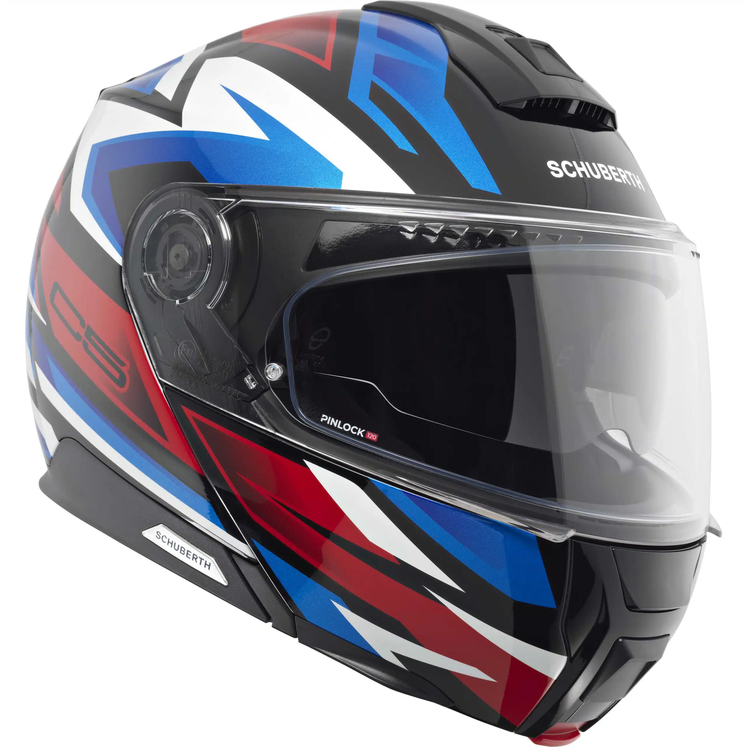 Schuberth C5 Zenith avattava moottoripyöräkypärä, sininen - Image 3