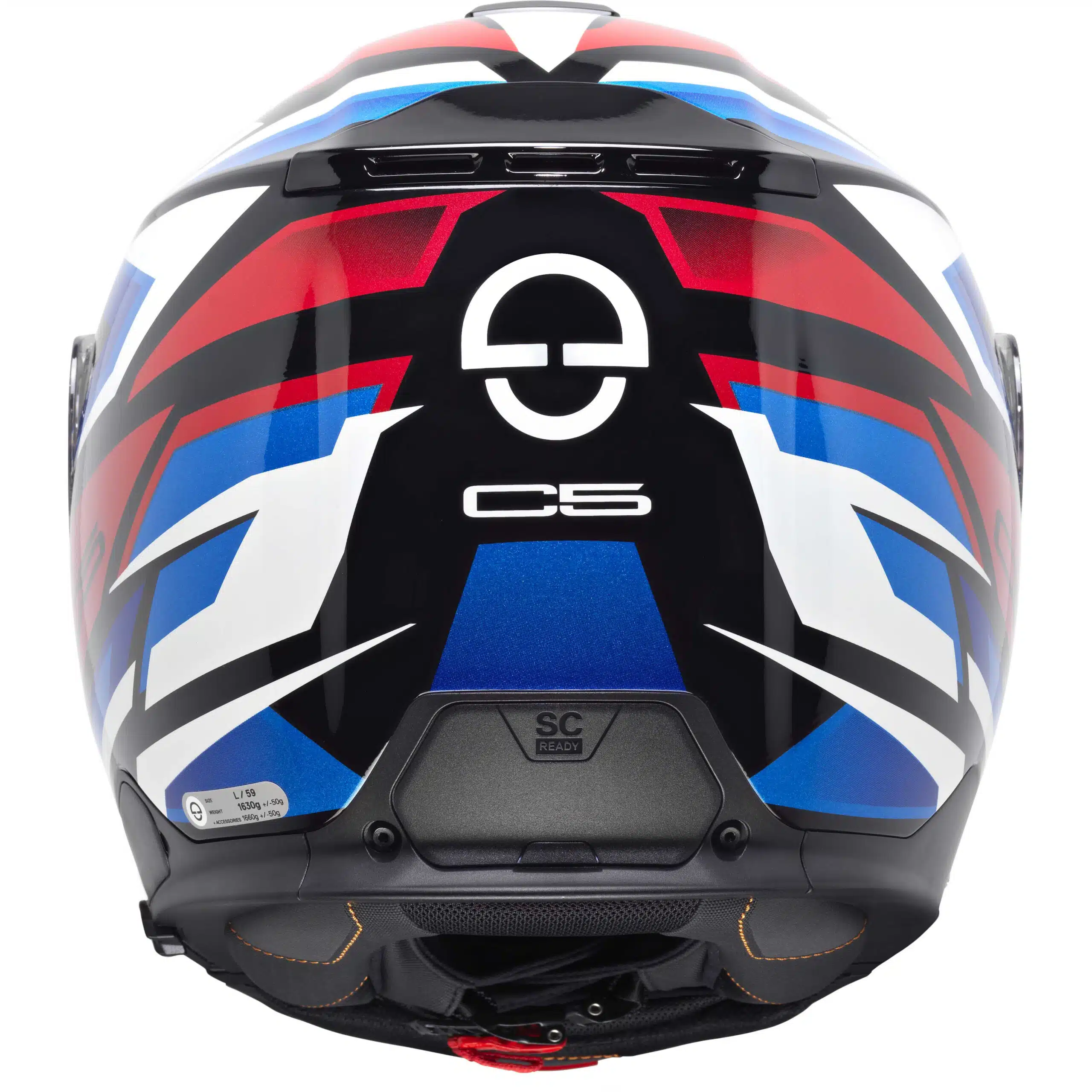 Schuberth C5 Zenith avattava moottoripyöräkypärä, sininen - Image 5