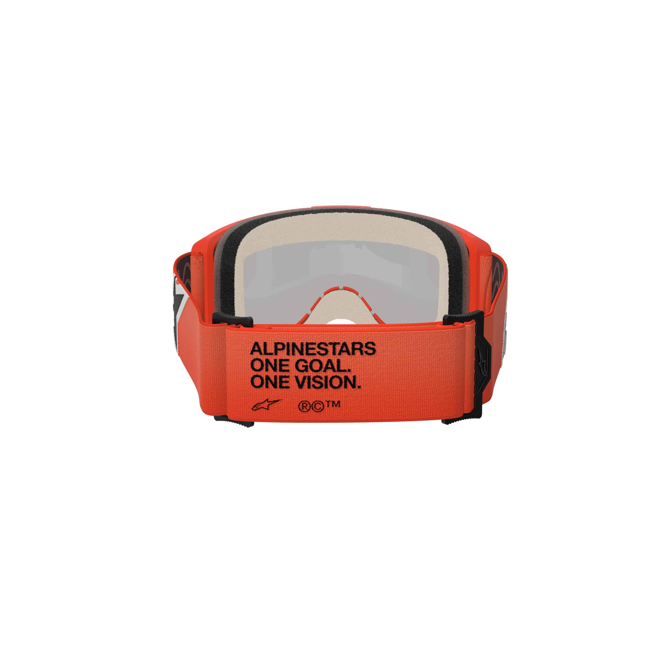 Alpinestars Ajolasit Vision 5 CORP Oranssi Punainen peili - Image 3