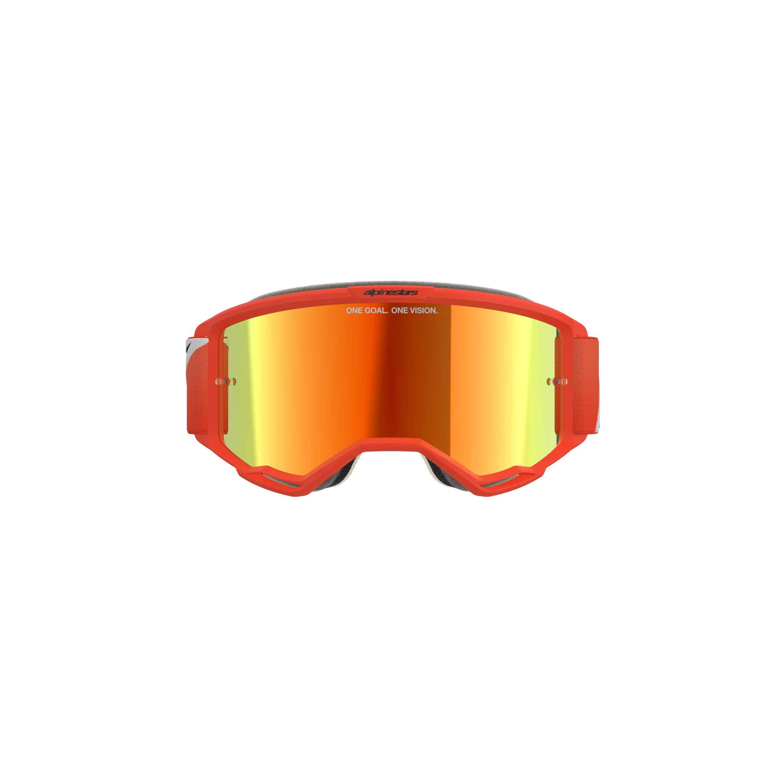 Alpinestars Ajolasit Vision 5 CORP Oranssi Punainen peili - Image 2