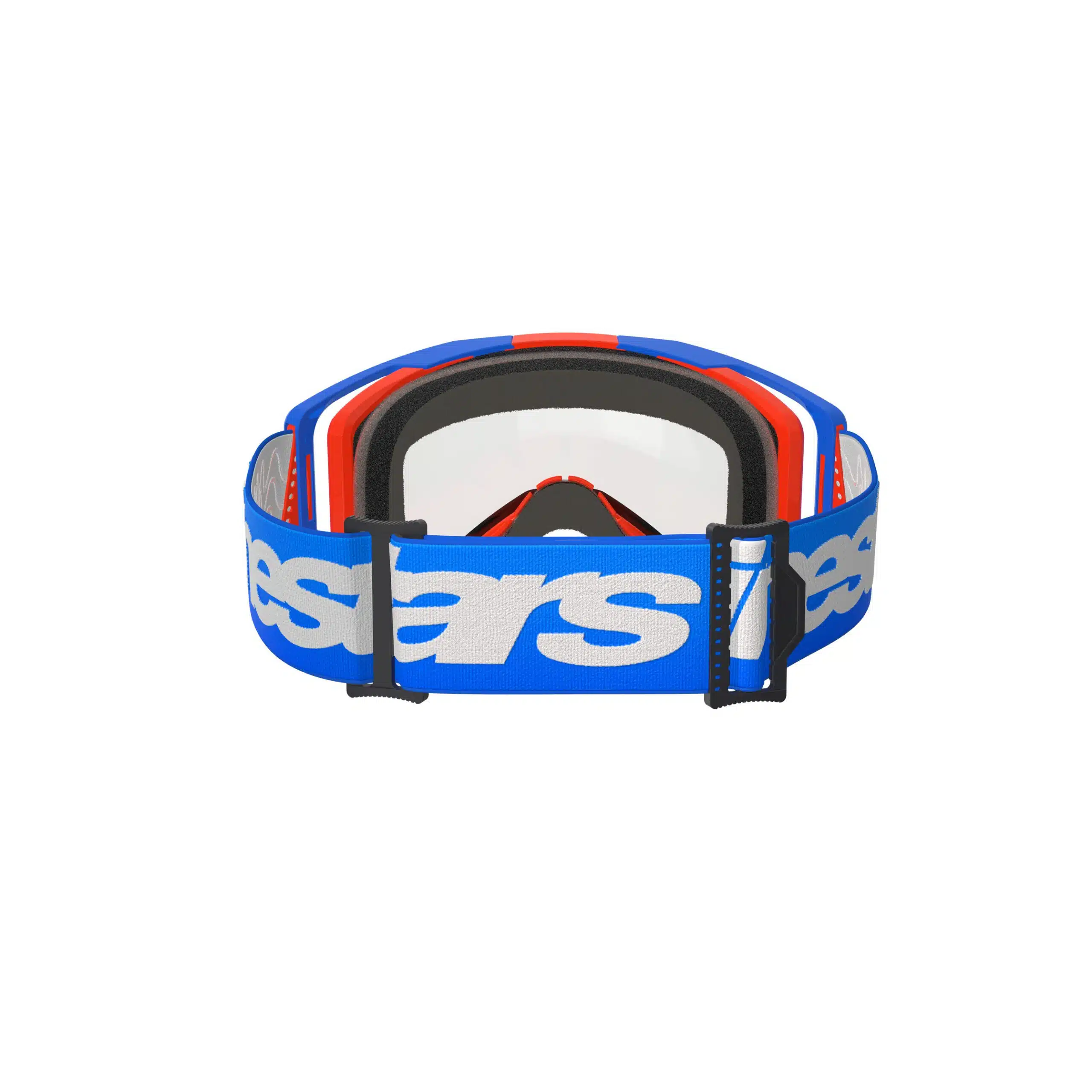Alpinestars Ajolasit Vision 8 WORDMARK Tuplalinssi Sininen/Oranssi Kirkas - Image 3