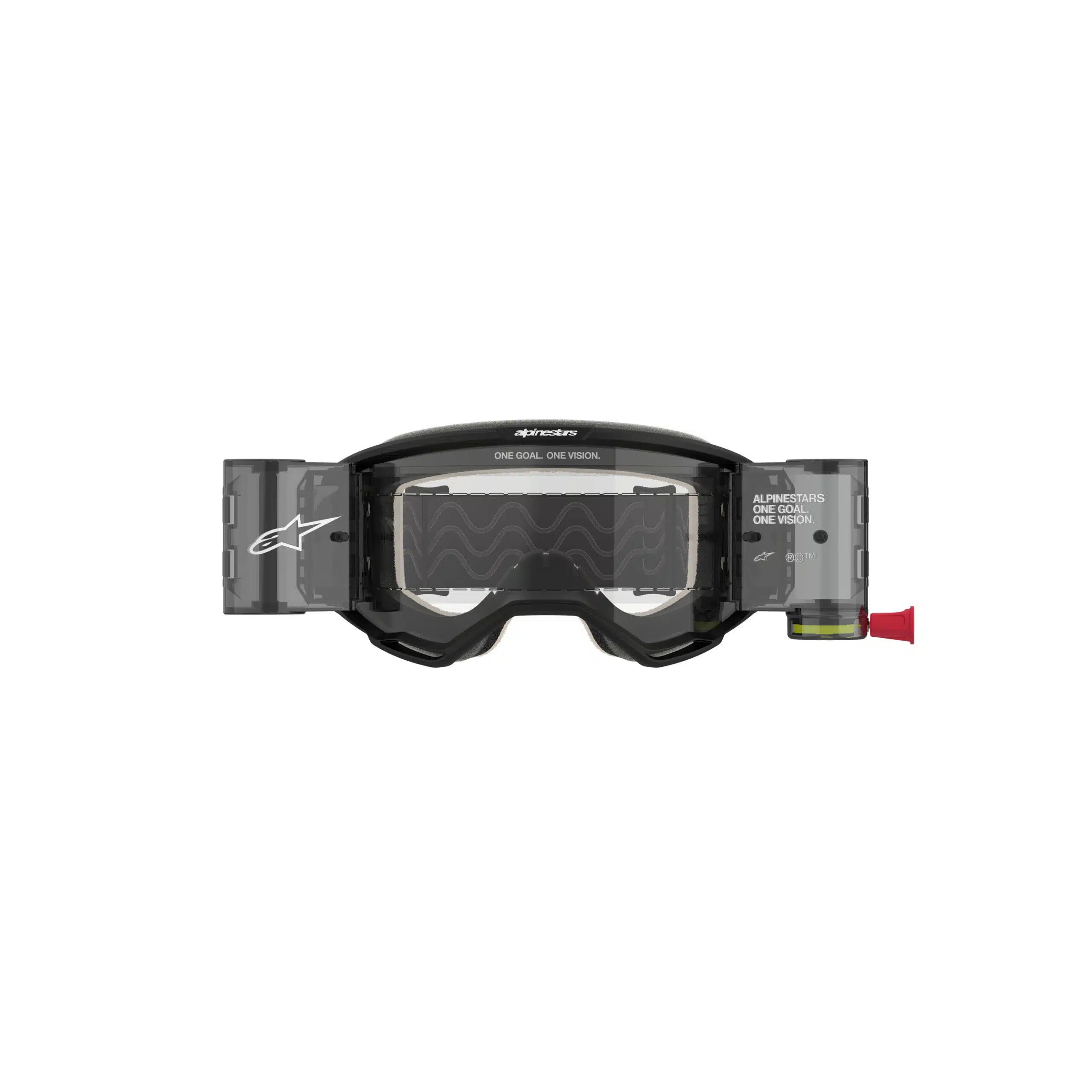 Alpinestars Ajolasit Vision 5 CORP Musta Kirkas ROLL-OFF - Image 2