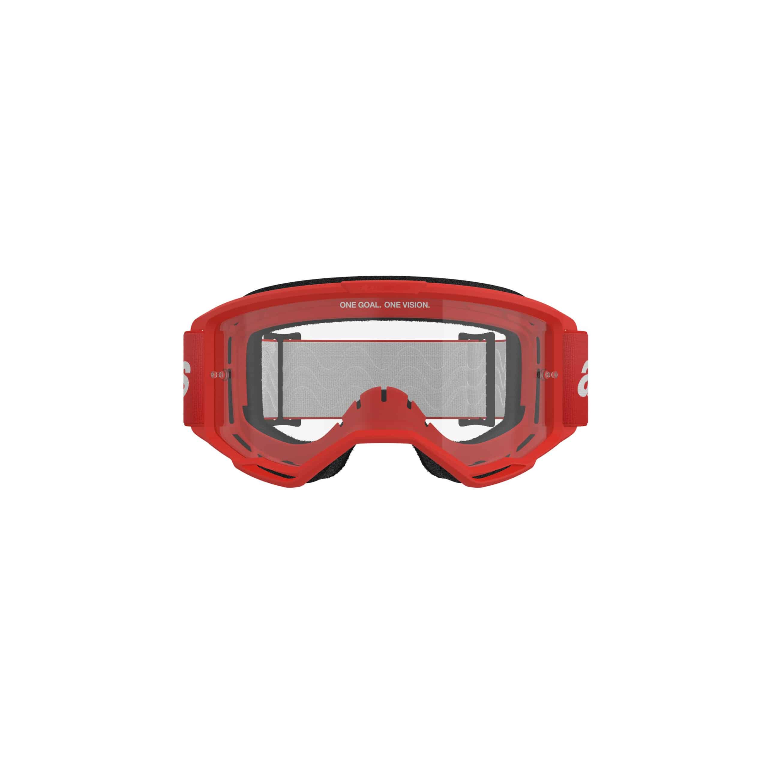 Alpinestars Ajolasit Vision 3 WORDMARK Punainen Kirkas - Image 2