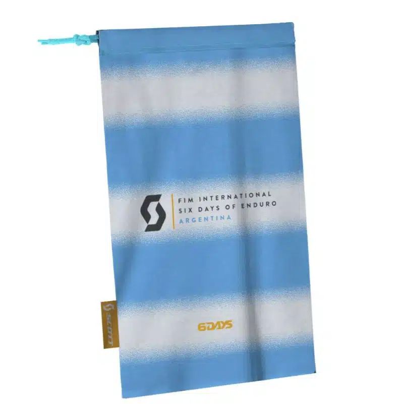 Scott Goggle Prospect 6days 2023 ARG white/blue yellow chrome works - Image 3