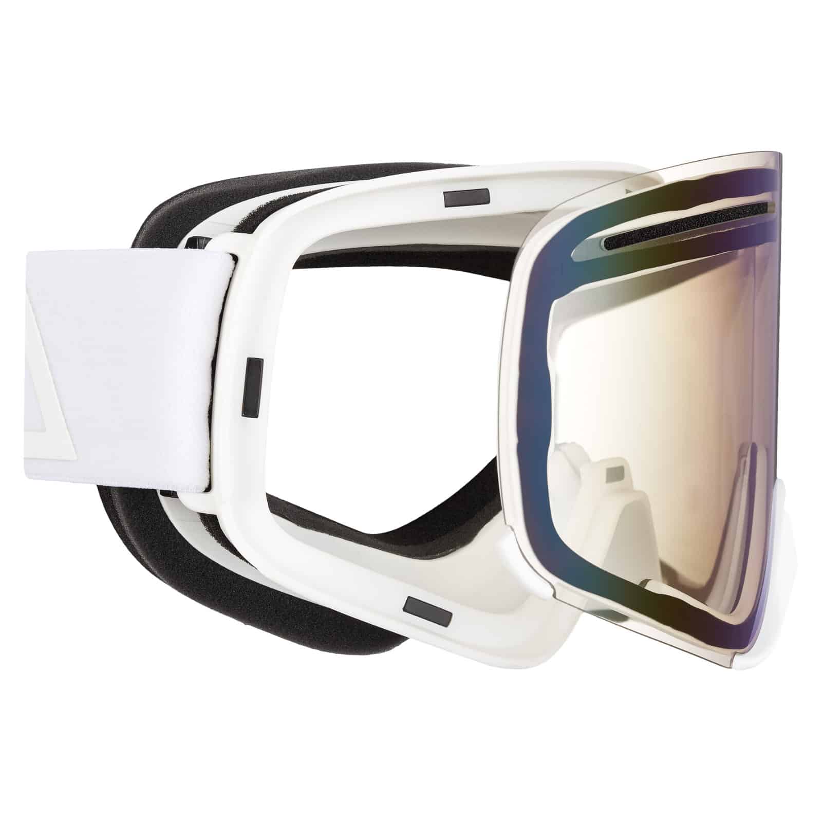 Amoq Vision Vent+ ajolasit magneettilinssillä, valkoinen / kultapeililinssi - Image 3