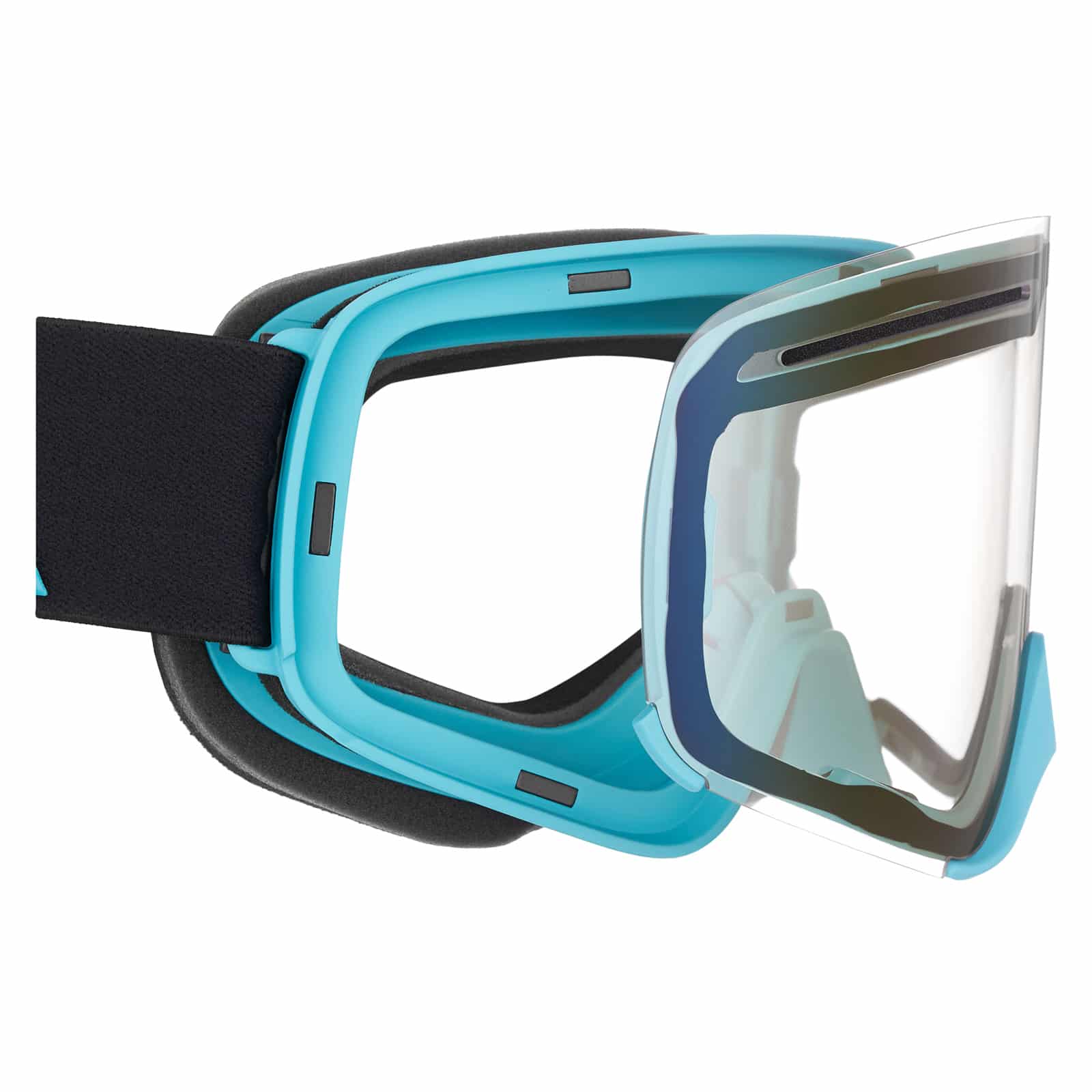 Amoq ajolasit Vision Vent+, musta / turkoosi - sininen peili - Image 2