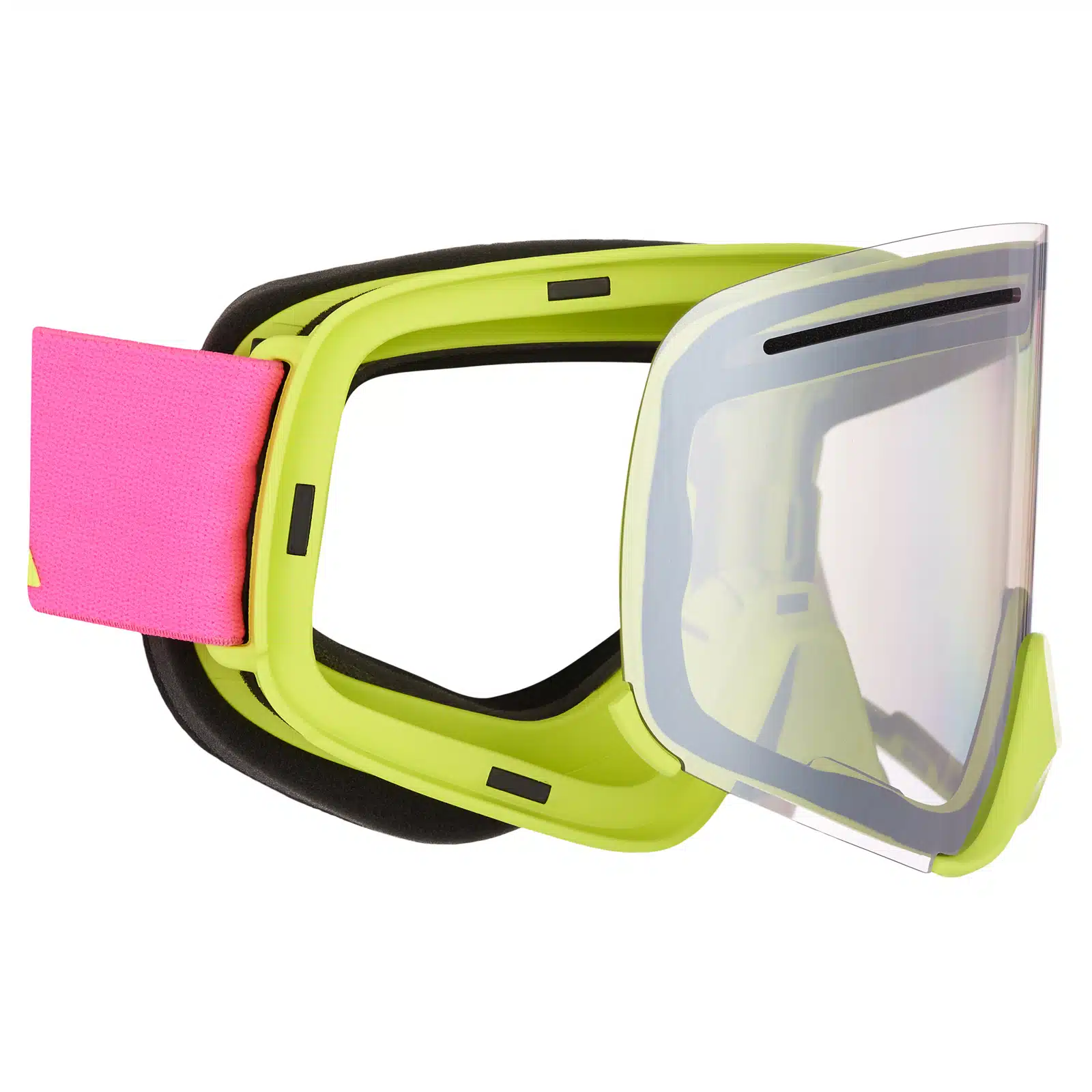 Amoq Vision Vent+ Ajolasit magneettilinssillä, pinkki / HiVis - hopeapeili - Image 2
