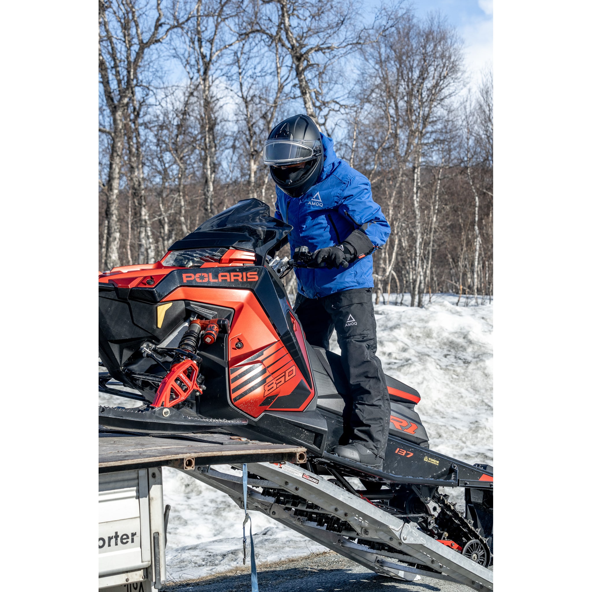 Amoq Ranger kelkkatakki, sininen - Image 6