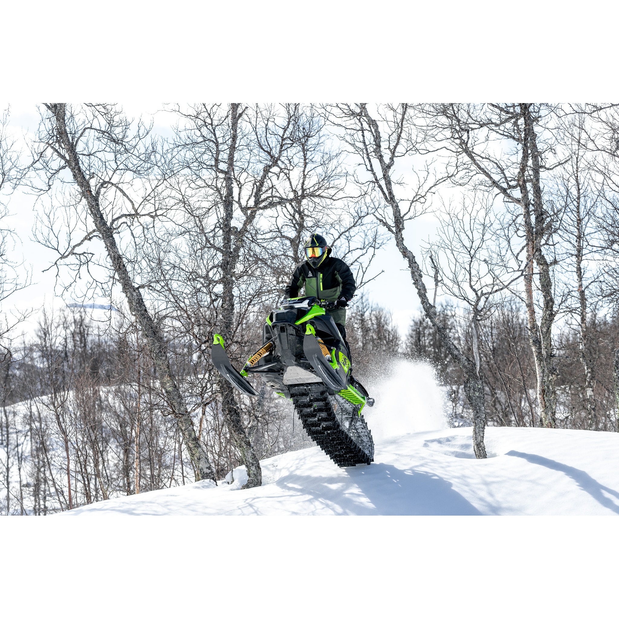 Amoq Dynamic kuorihaalari, musta / vihreä / hi-vis - Image 4