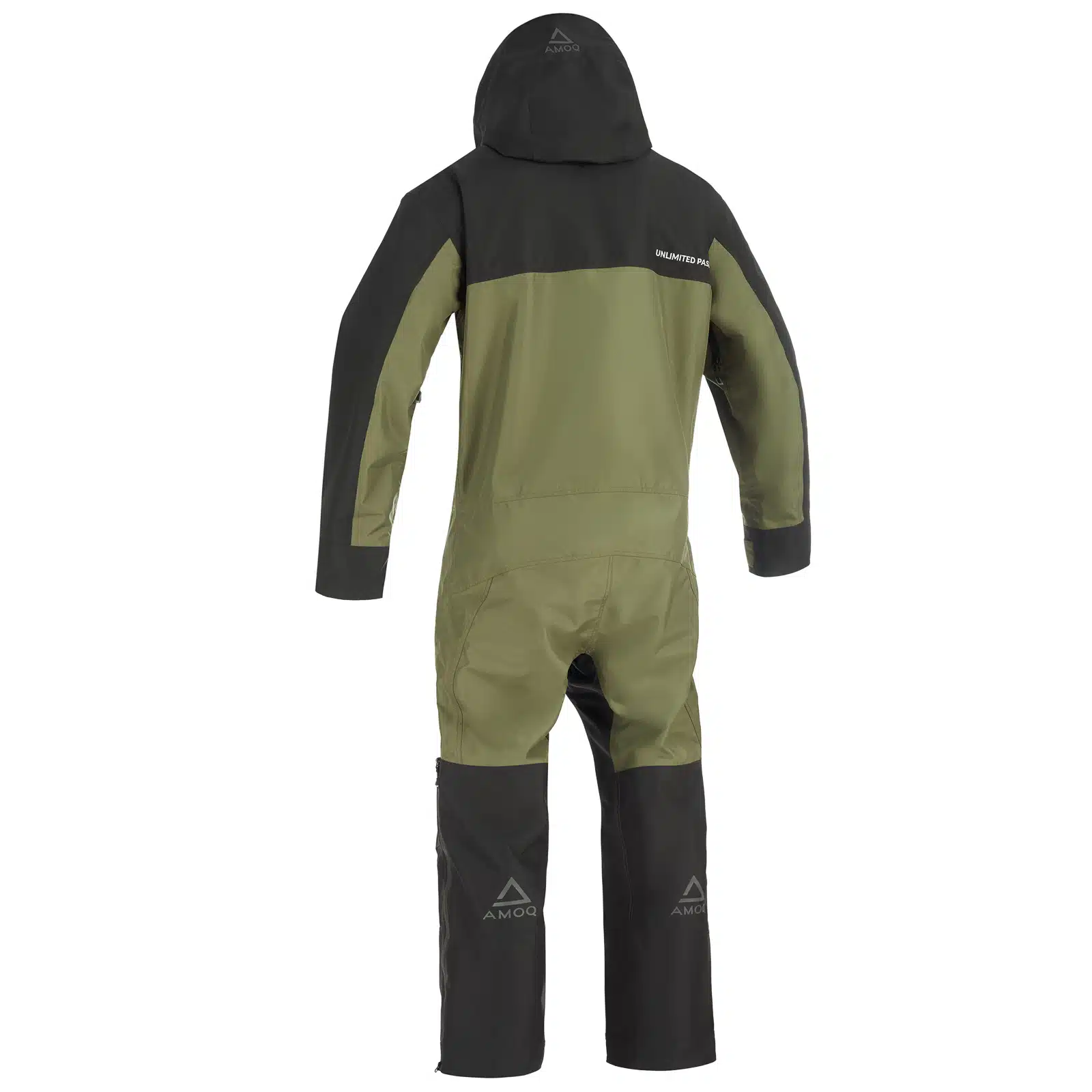 Amoq Dynamic haalari lämpövuorella, musta / vihreä / hi-vis - Image 2