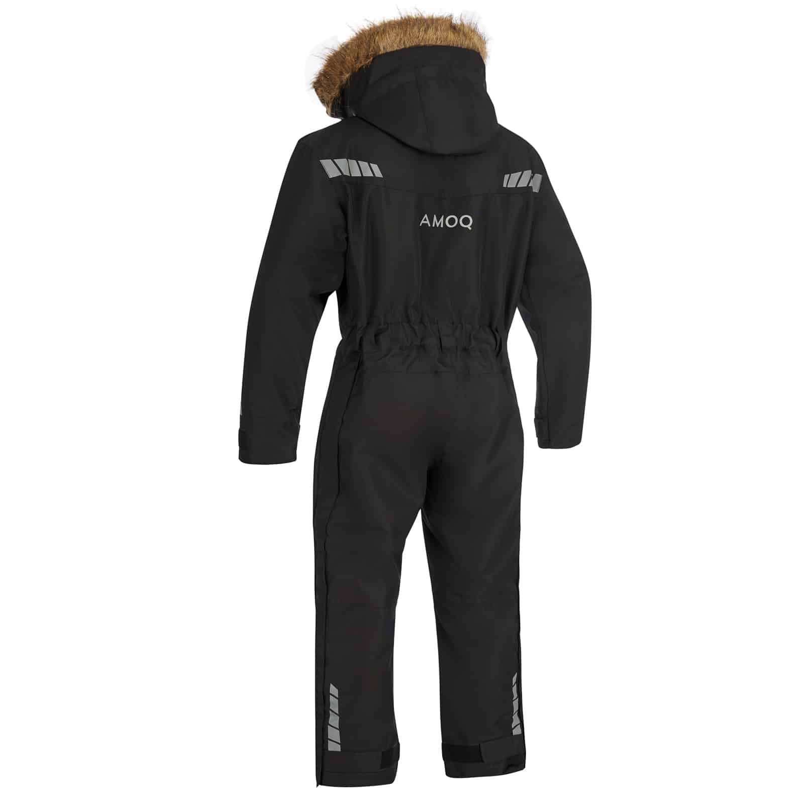 Amoq Arctic haalari lämpövuorella, musta - Image 2
