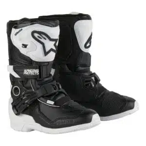 Alpinestars Saapas Tech 3s Barn Musta/Valkoinen