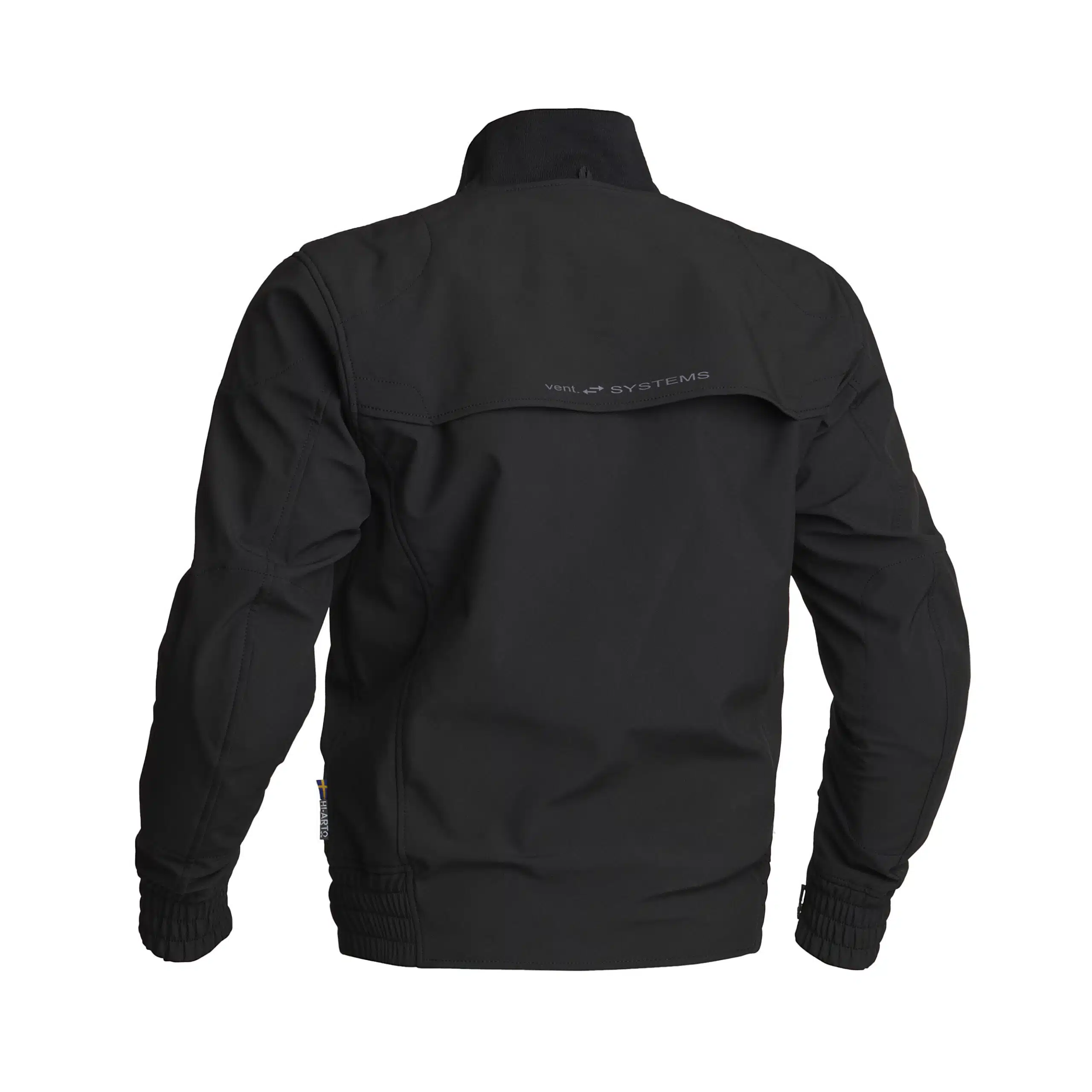 Lindstrands softshell ajotakki Frisen, musta - Image 5