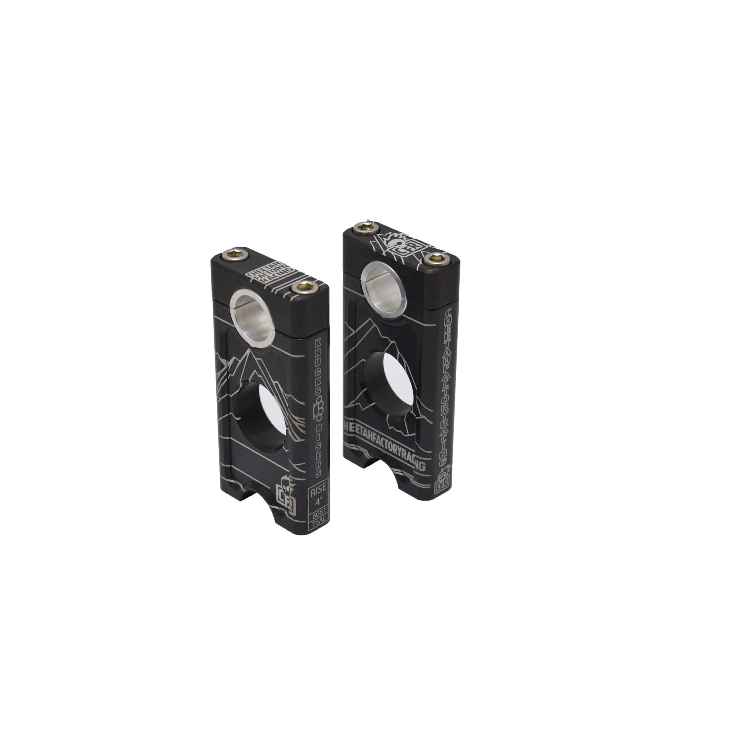 Ohjaustangon korotuspalat 5" kulta - CFR Knucks Risers