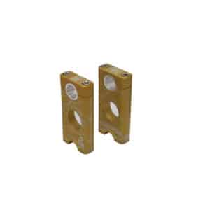 Ohjaustangon korotuspalat 7" kulta - CFR Knucks Risers