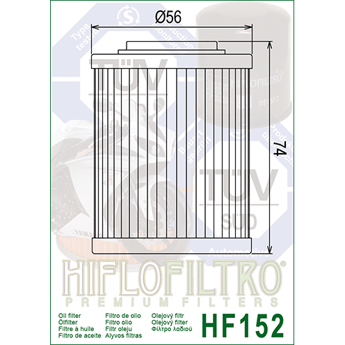 HF152 öljynsuodatin HiFlo - Image 2