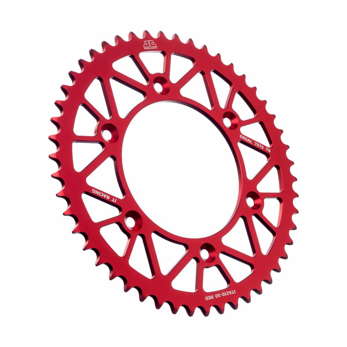 JT Takaratas Alumiini 7075 T6 Punainen JTA210.50RED 274-A210-50-2