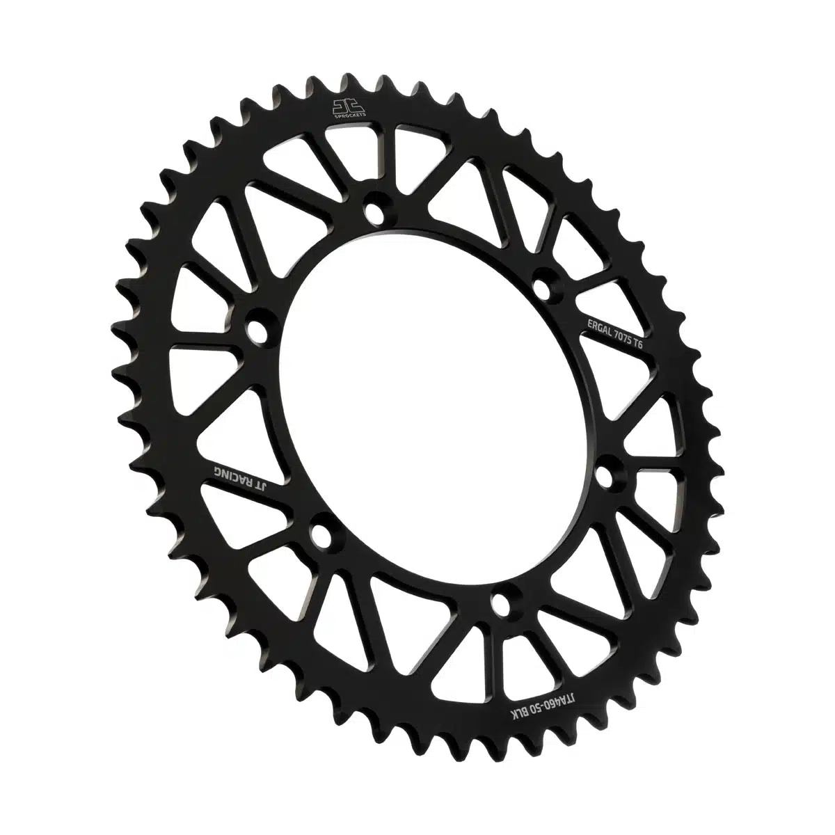 JT Takaratas Alumiini 7075 T6 Musta JTA460.50BLK 274-A460-50-0