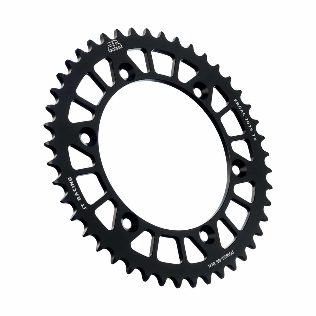 JT Takaratas Alumiini 7075 T6 Musta JTA822.45BLK 274-A822-45-0
