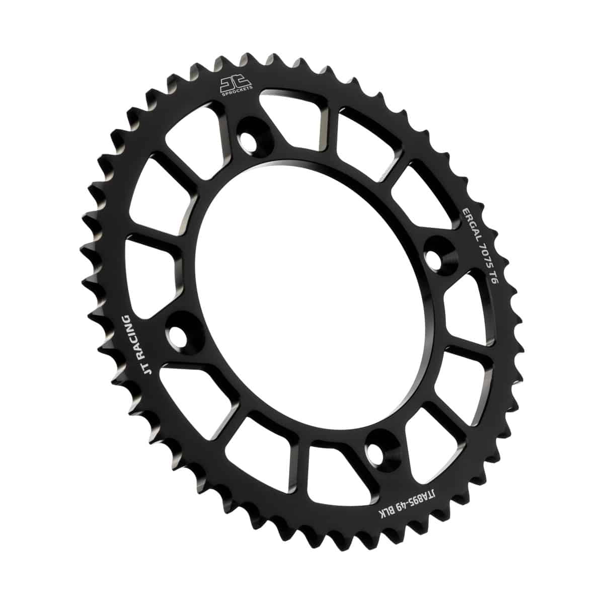 JT Takaratas Alumiini 7075 T6 Musta JTA895.48BLK 274-A895-48-0