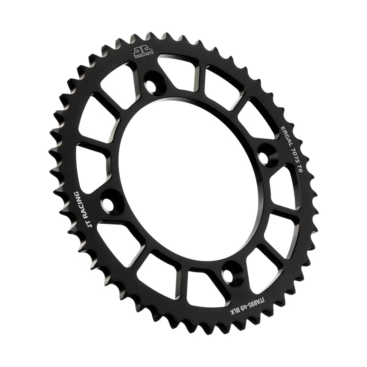 JT Takaratas Alumiini 7075 T6 Musta JTA895.46BLK 274-A895-46-0