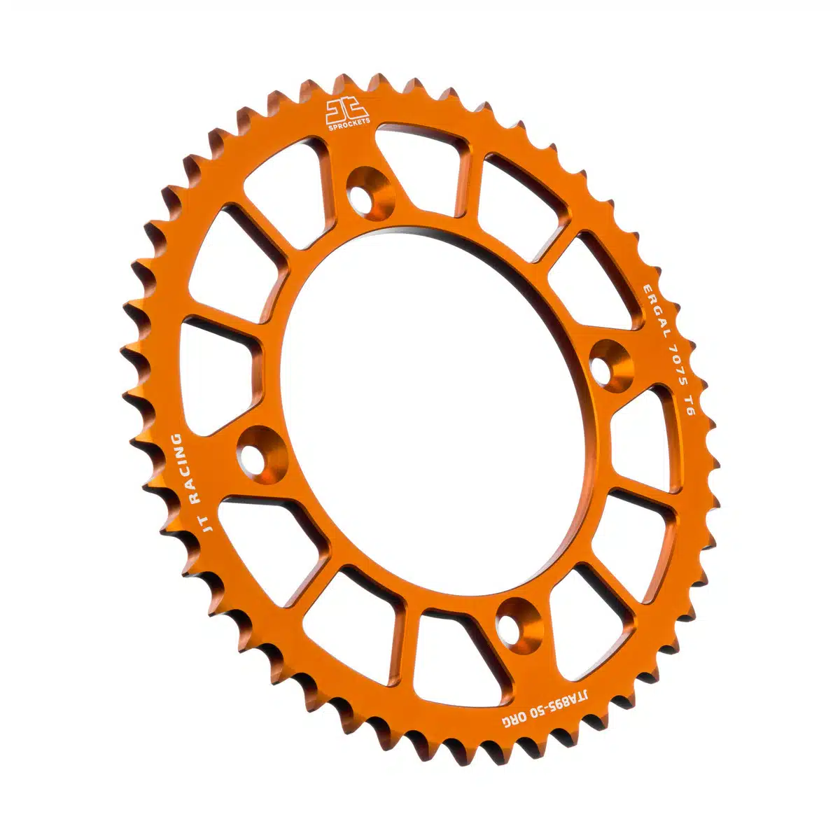 JT Takaratas Alumiini 7075 T6 Oranssi JTA895.50ORG 274-A895-50-6
