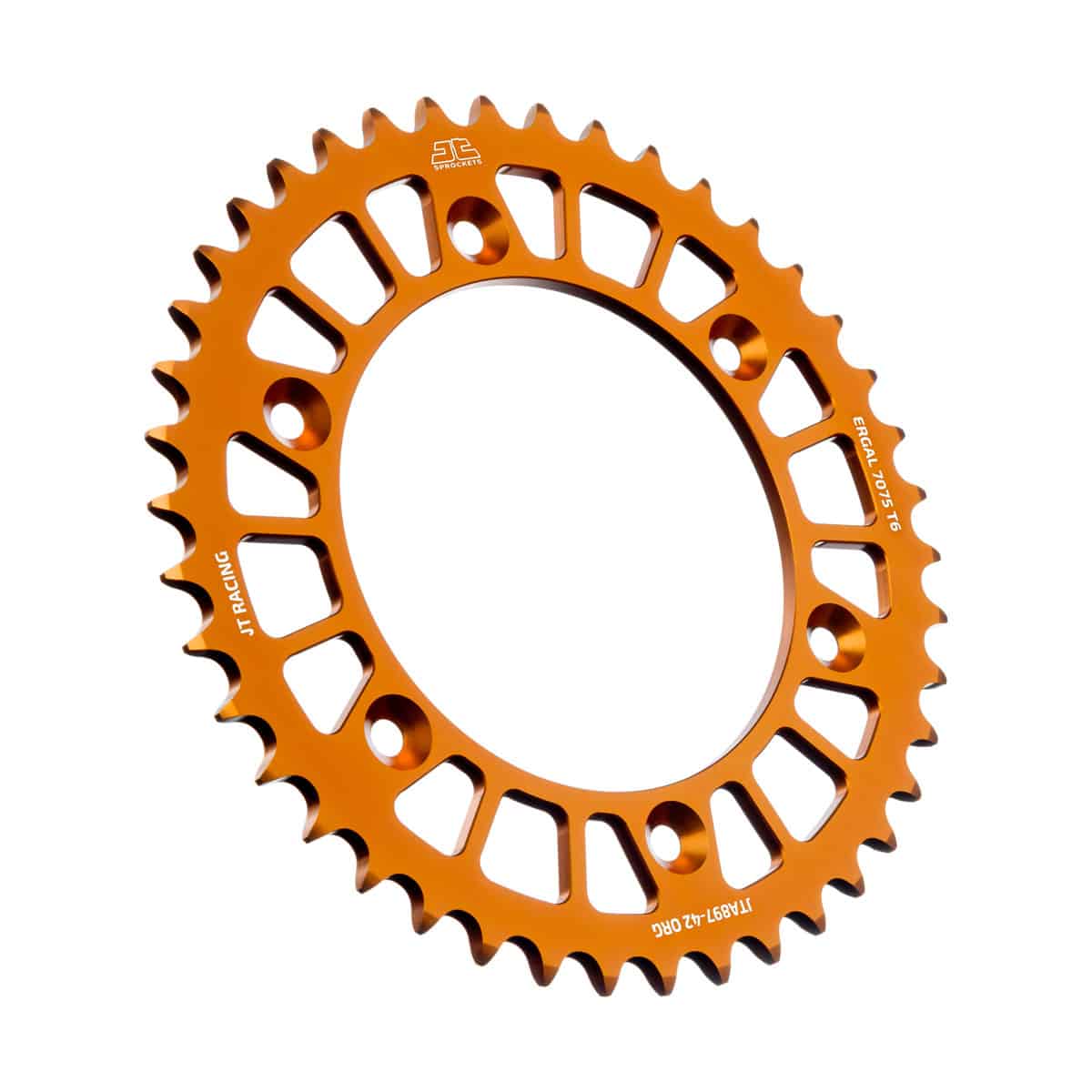 JT Takaratas Alumiini 7075 T6 Oranssi JTA897.42ORG 274-A897-42-6