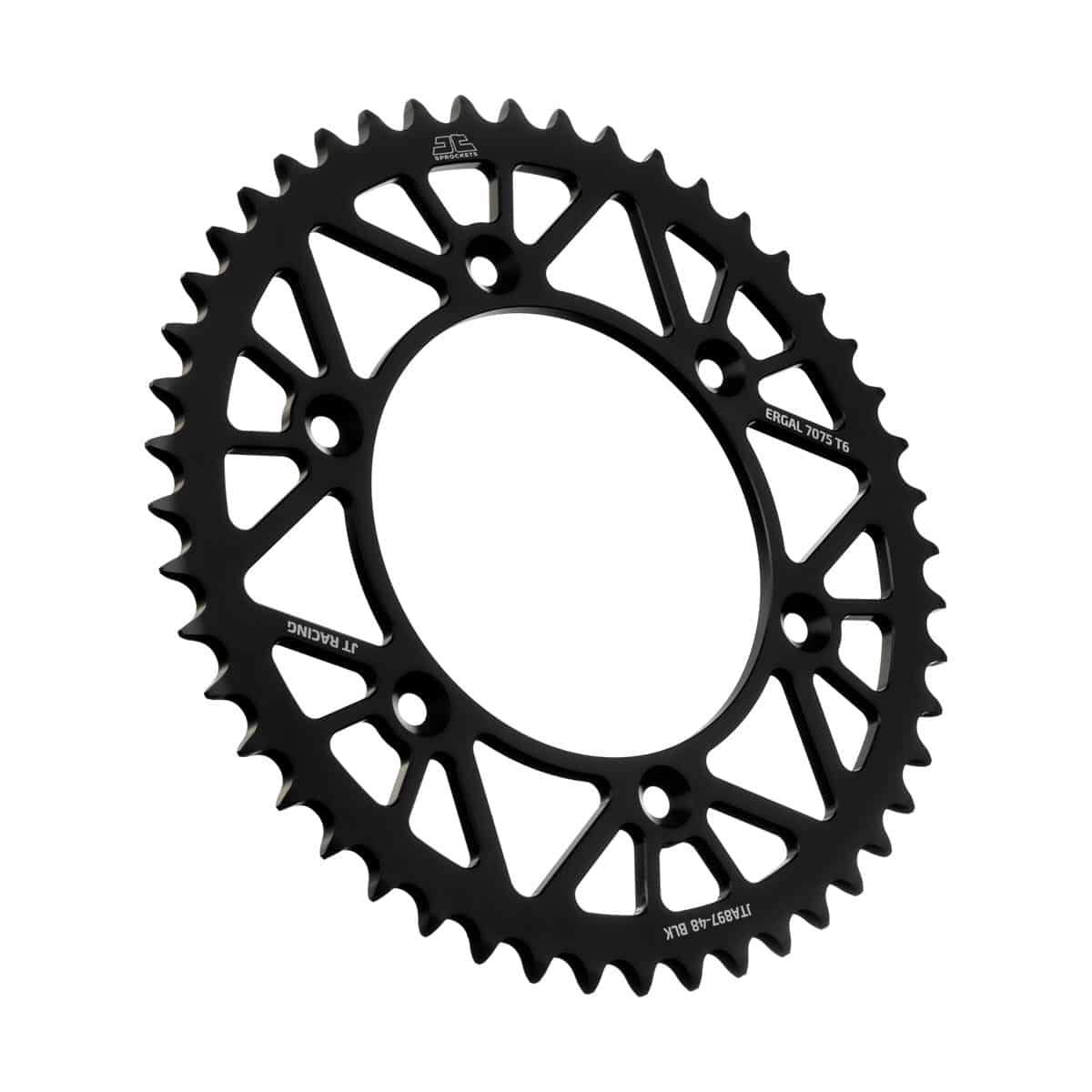 JT Takaratas Alumiini 7075 T6 Musta JTA897.48BLK 274-A897-48-0