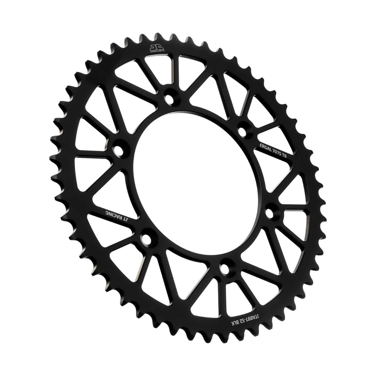 JT Takaratas Alumiini 7075 T6 Musta JTA897.52BLK 274-A897-52-0