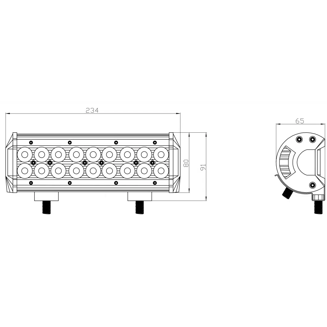 Kinwons Led Kaukovalopaneeli 10-30V 54W Combo 109-8754 - Image 2