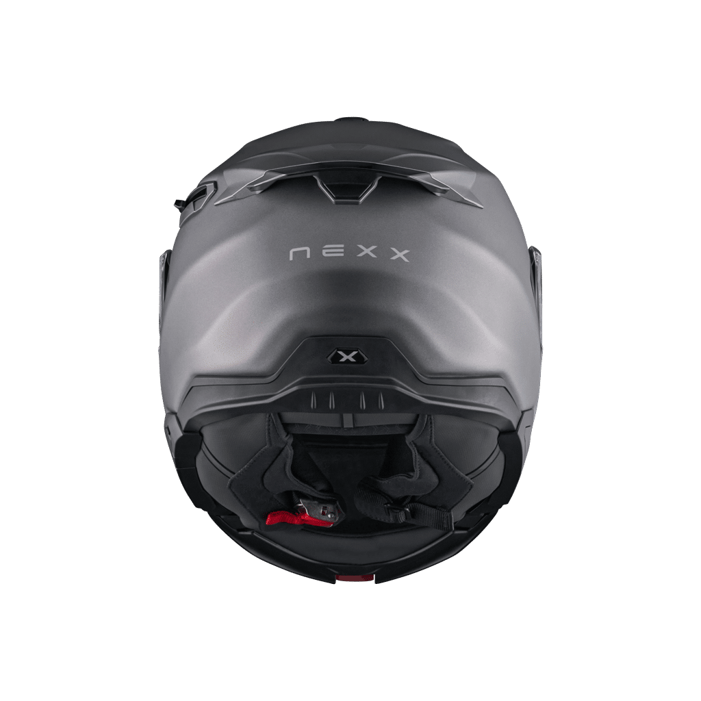 Nexx X.Lifetour avattava moottoripyöräkypärä, matta titaani - Image 4