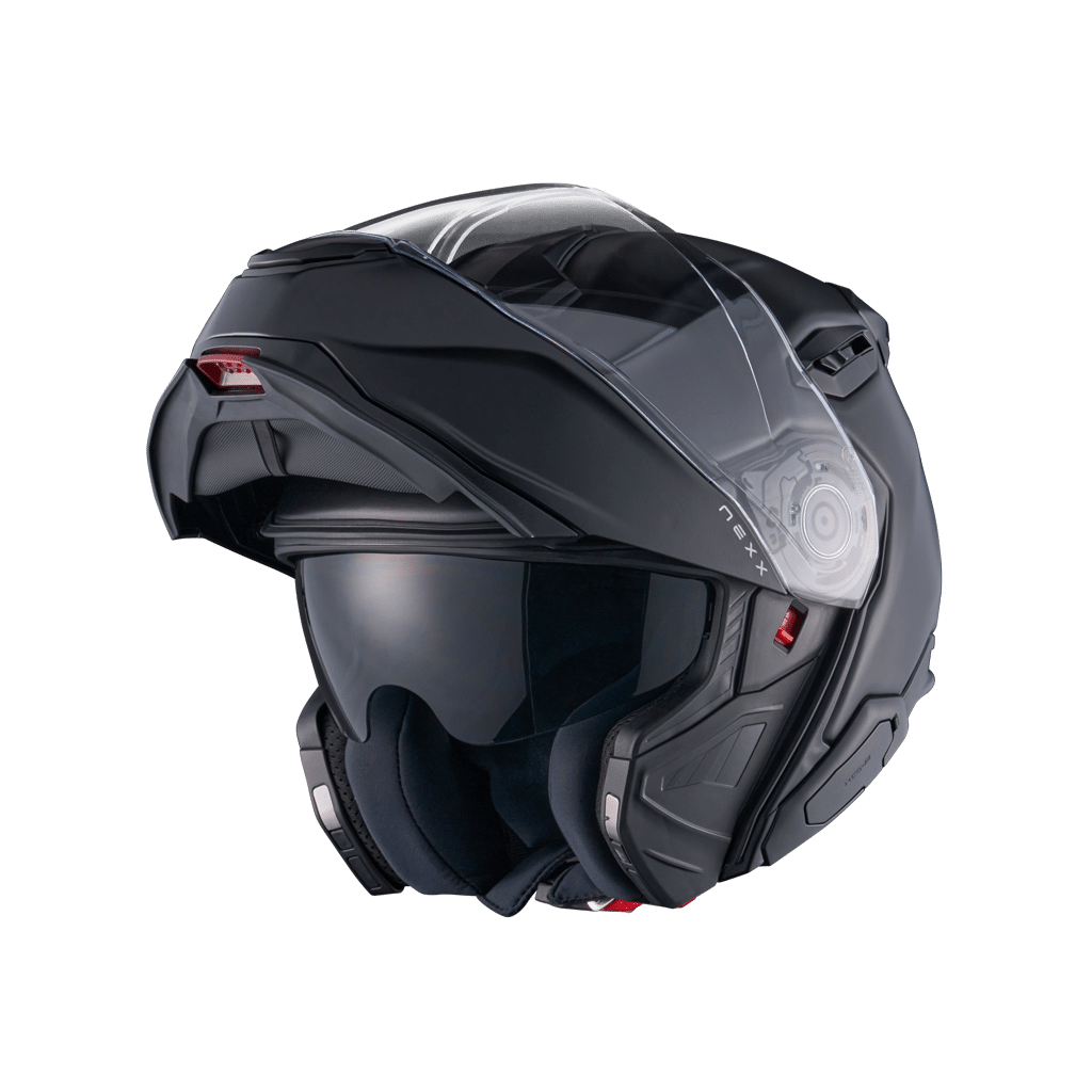 Nexx X.Lifetour avattava moottoripyöräkypärä, mattamusta - Image 2