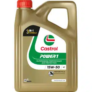Castrol Power 1 4T 15W-50 4 L osasynteettinen moottoriöljy