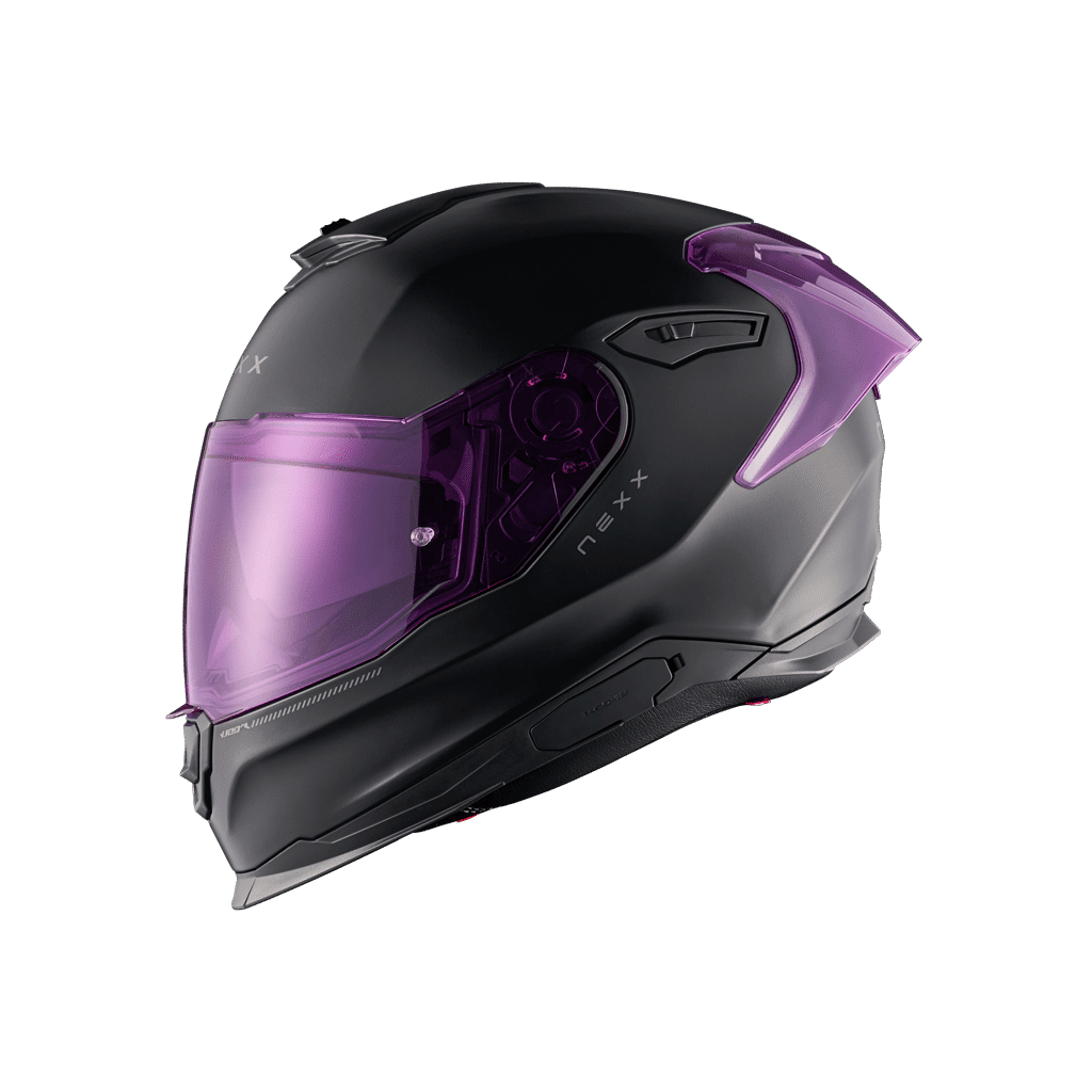 Nexx Y.100R moottoripyöräkypärä Subsonic Black / Pink - Image 2