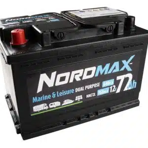 NORDMAX Leisure vapaa-ajan akku 12V 72Ah NM72L