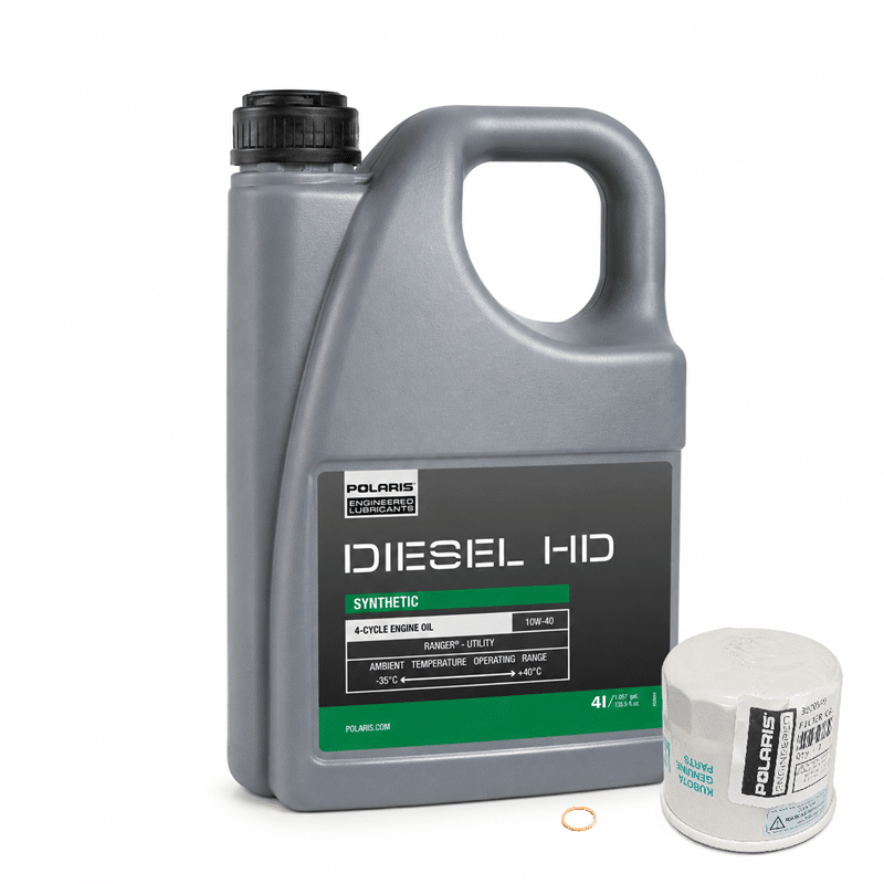 Polaris Ranger Diesel öljynvaihtopaketti 2019->